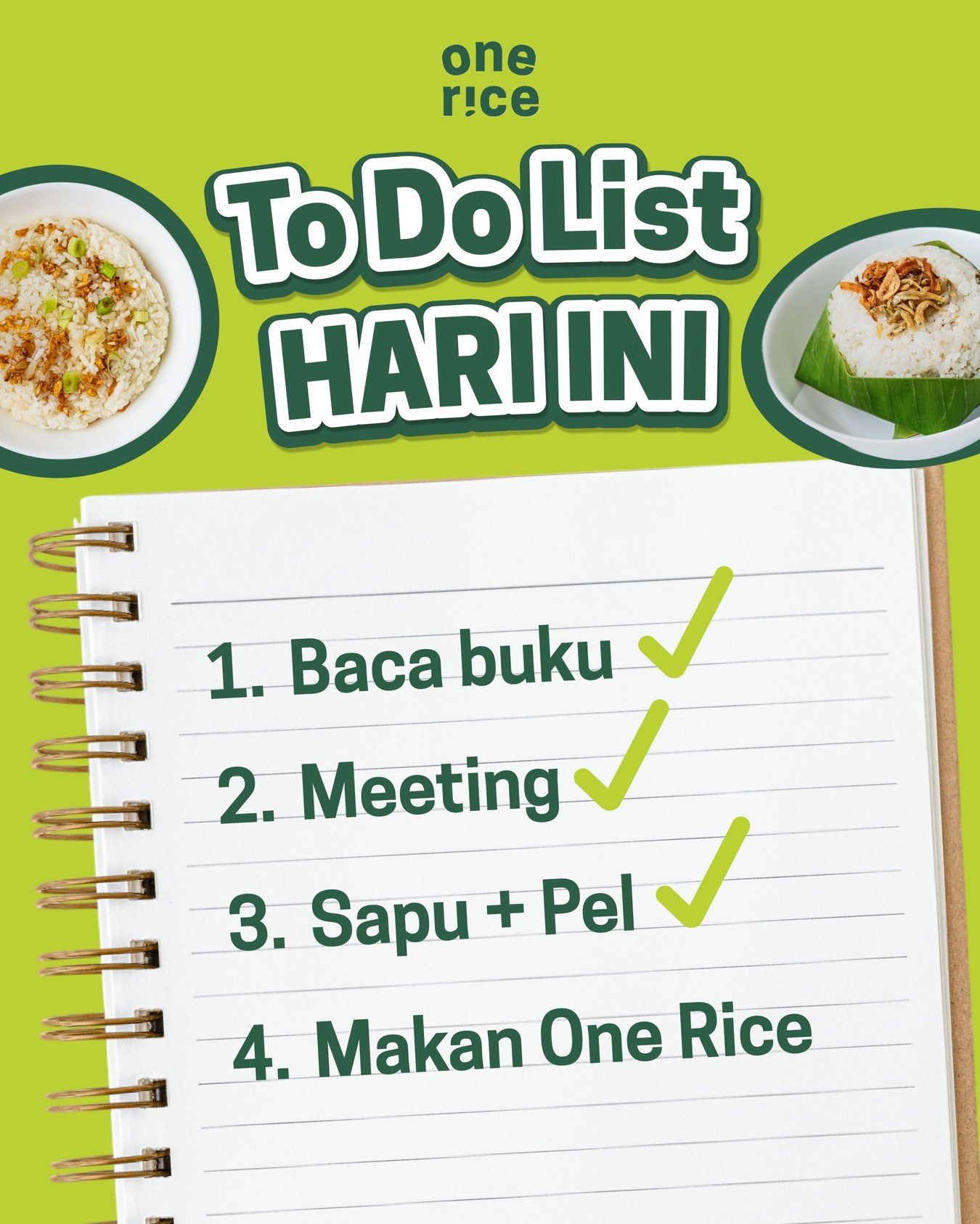 To do list hari ini